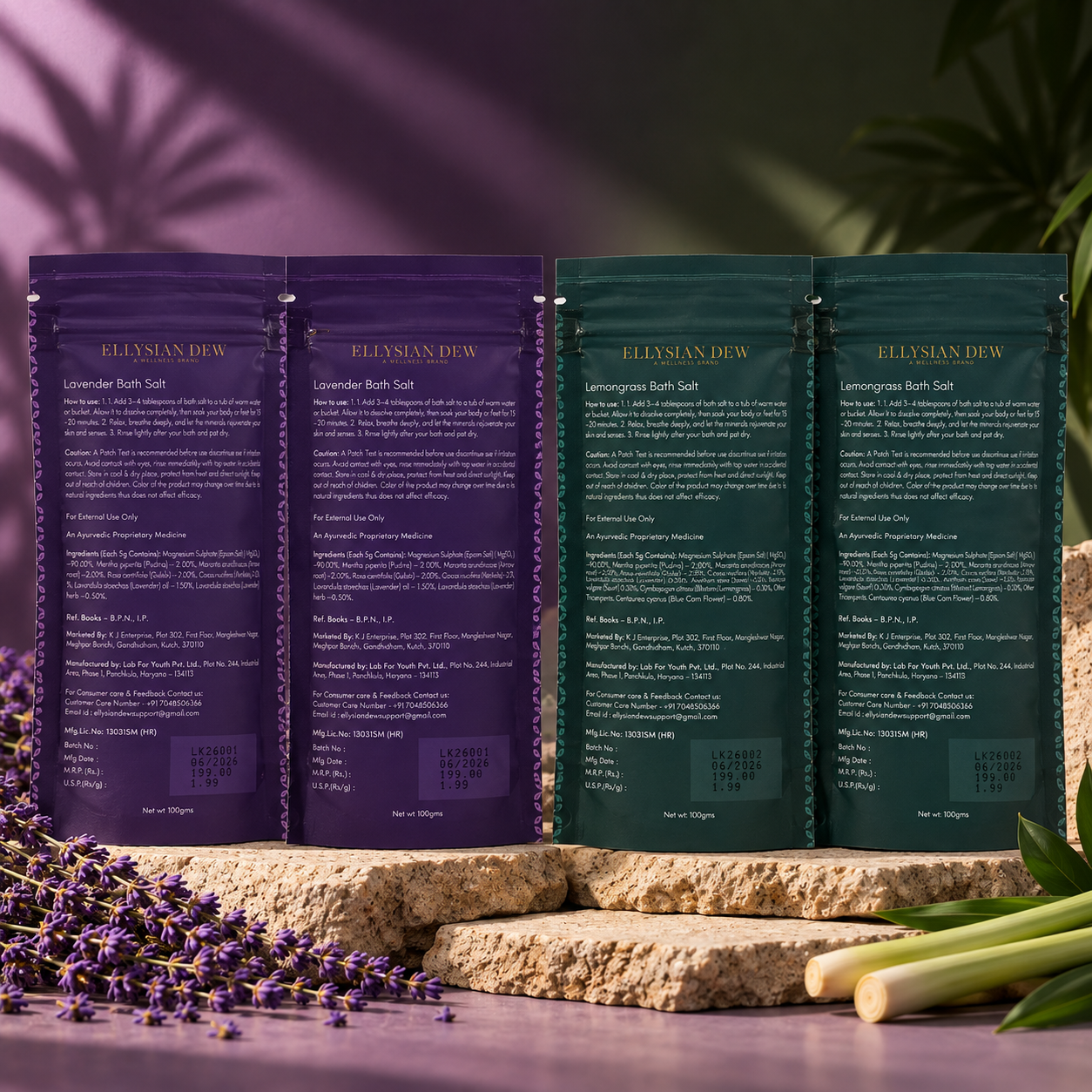 Couple’s Wellness Box (Bloom & Rest + Salt & Citrus) - Image 2
