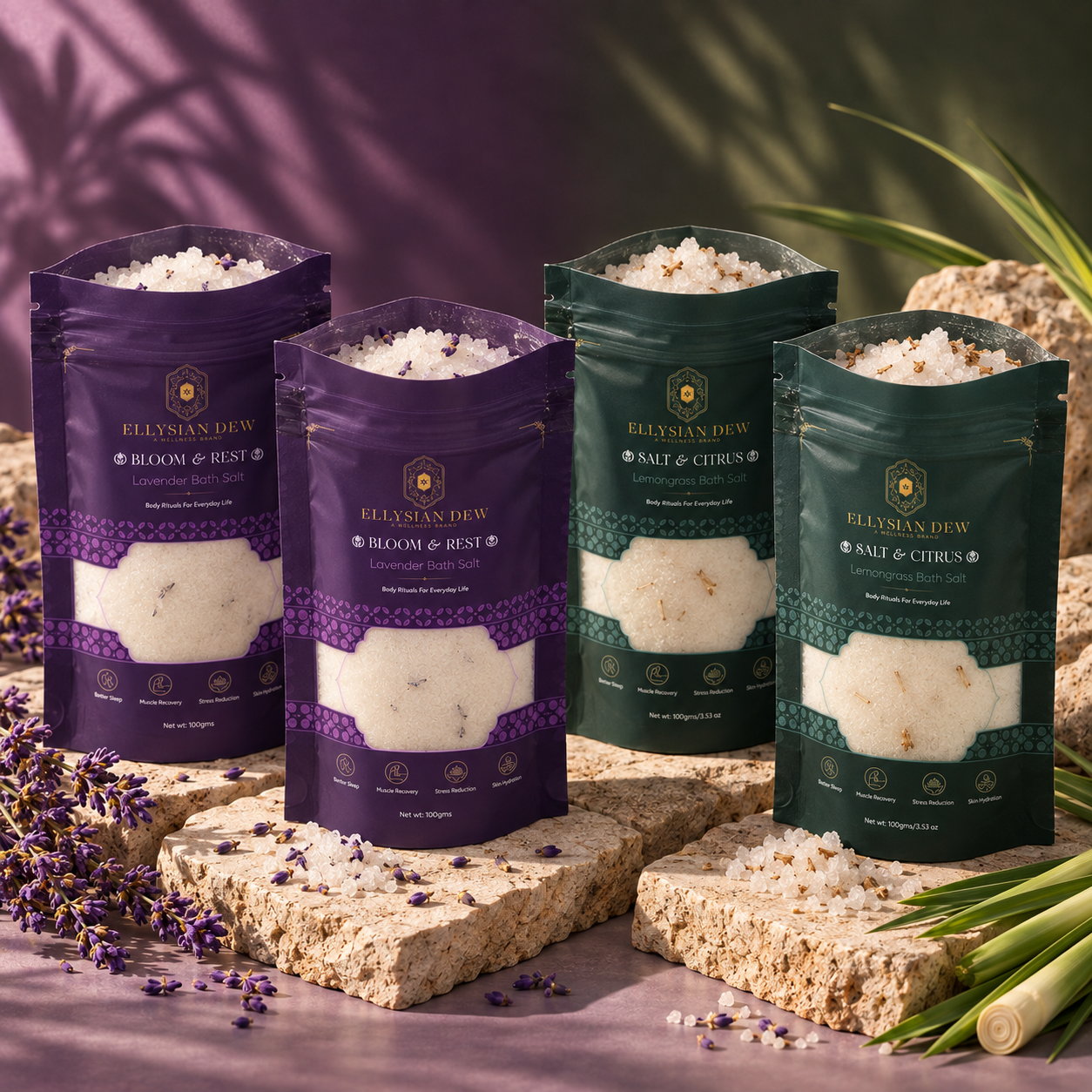 Couple’s Wellness Box (Bloom & Rest + Salt & Citrus) - Image 3